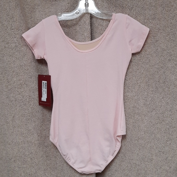 Mirella Cap Sleeve Leotard M515C - Picture 2 of 7